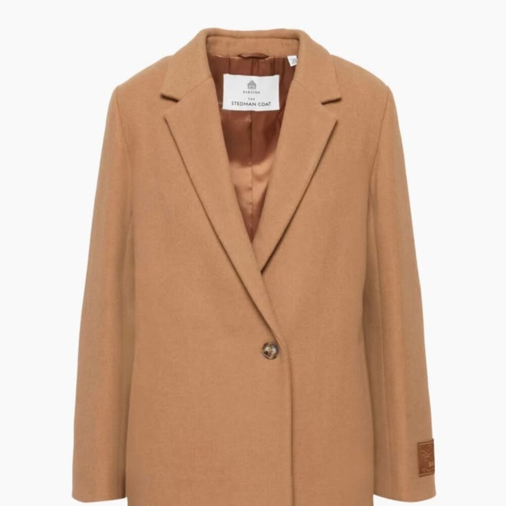 NWT - Babaton The Stedman Coat - Virgin Wool - Size XS - Saville